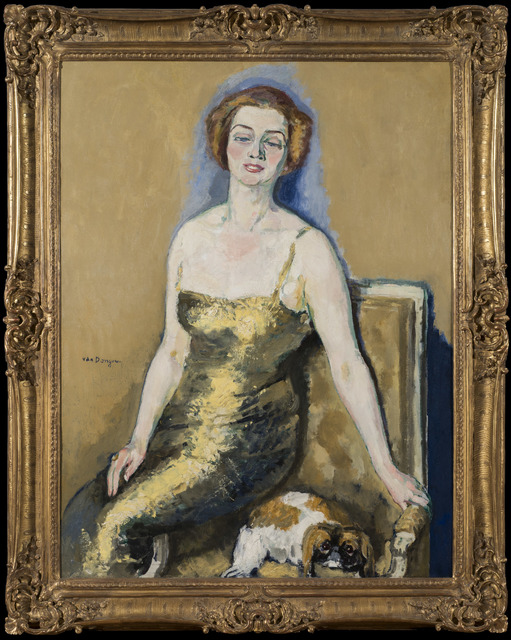 Kees van Dongen, ‘Portrait de Madame Van Der Velde’, Executed circa 1920-1923, Stern Pissarro