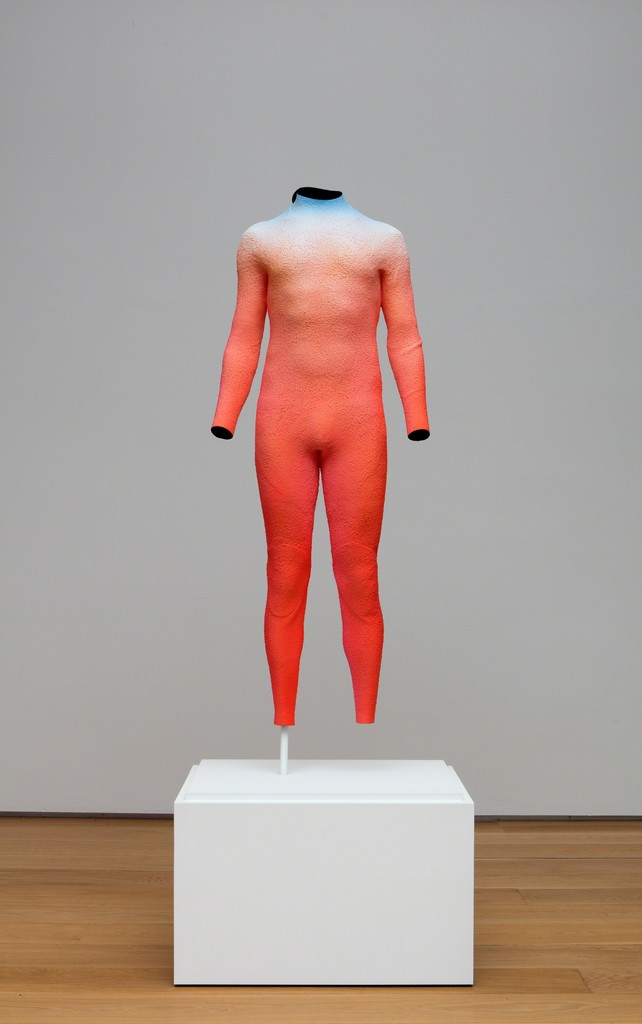 Alex Israel
Self Portrait (Wetsuit), 2015
Acrylic on aluminum
79 ½ x 28 x 22 in.
Courtesy the artist and Gavin Brown's Enterprise, New York
Photo: Kevin Todora, courtesy Nasher Sculpture Center, Dallas
© Alex Israel Alex Israel
Self Portrait (Wetsuit), 2015
Acrylic on aluminum
79 ½ x 28 x 22 in.
Courtesy the artist and Gavin Brown's Enterprise, New York
Photo: Kevin Todora, courtesy Nasher Sculpture Center, Dallas
© Alex Israel