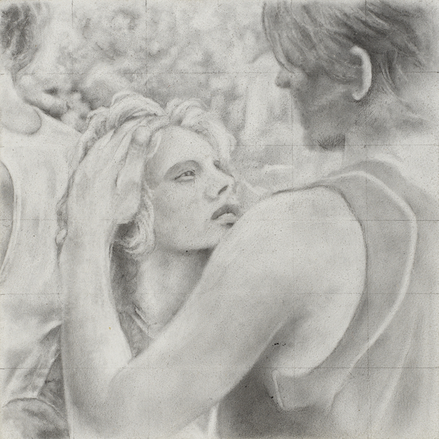 Rick Sindt, ‘Untitled #6’, 2017, Drawing, Collage or other Work on Paper, Graphite and graphite powder on panel, Gallery Victor Armendariz