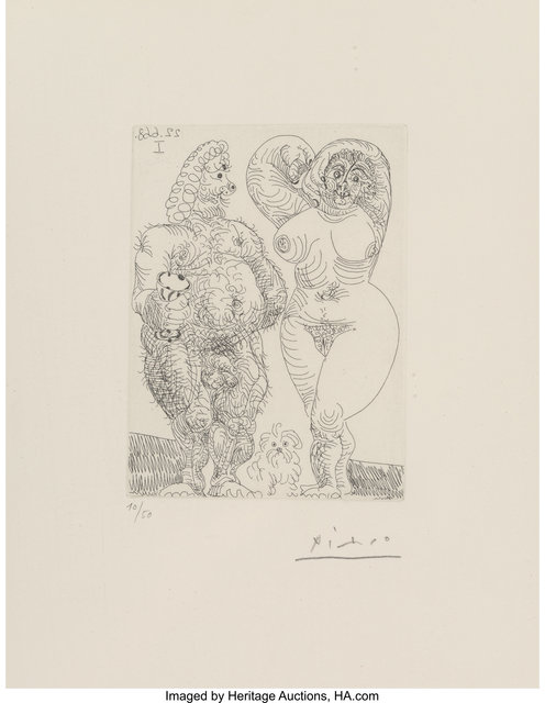 Pablo Picasso, ‘Pl. 178, from Series 347’, 1968, Heritage Auctions