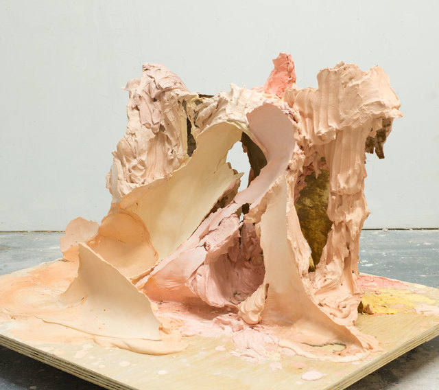 Juliana Cerqueira Leite, ‘Transitional #1’, 2016, Sculpture, Plaster, pigment, steel, wood, castors, TJ Boulting