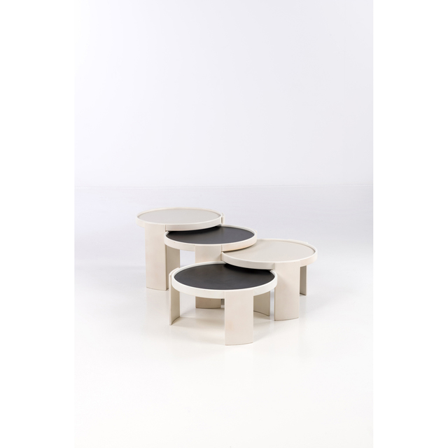 Gianfranco Frattini Set Of Four Side Tables Circa 1960 Artsy