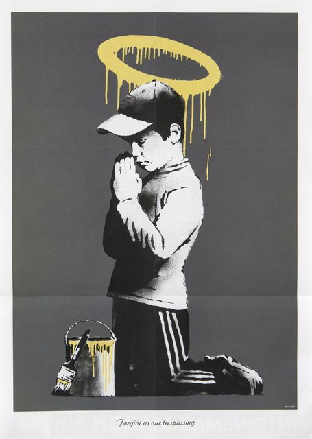 Banksy, ‘Forgive Us Our Trespassing’, 2010, Roseberys