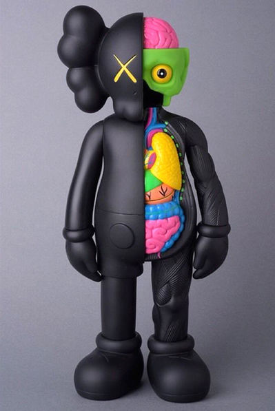 KAWS, ‘4 foot dissected companion (black) ’, 2009, Marcel Katz Art