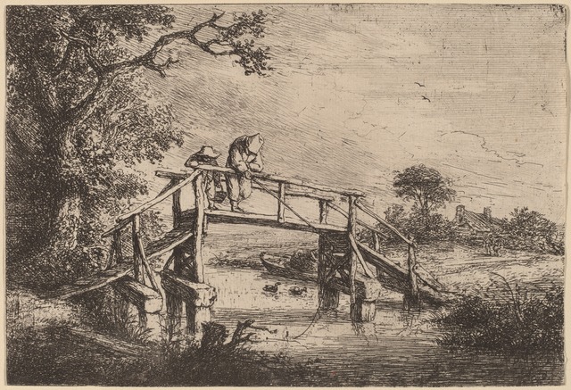 Adriaen van Ostade, ‘The Angler’, probably 1653, National Gallery of Art, Washington, D.C.