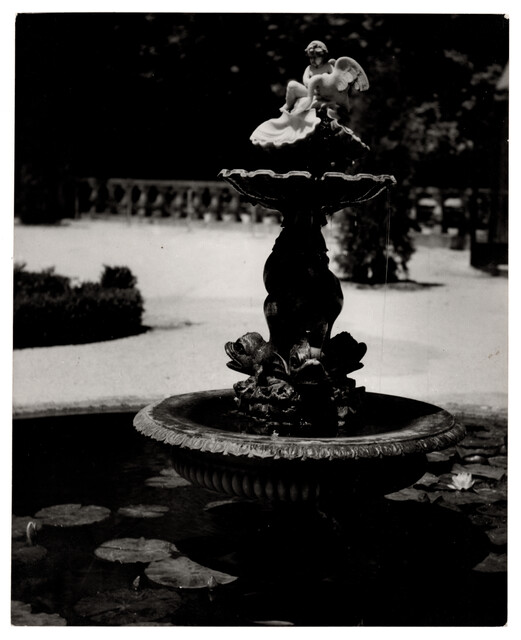 Fountain in the Rose Garden of the Zoo