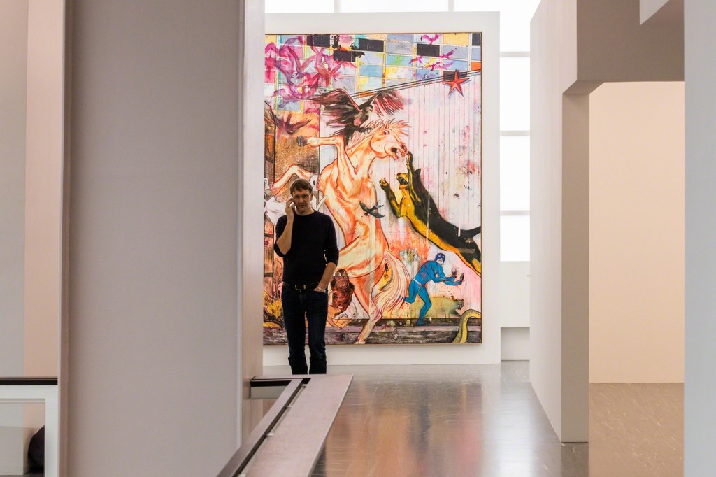 Exhibition View Daniel Richter – Lonely Old Slogans, Photo: © Belvedere, Vienna, 2017 Exhibition View Daniel Richter – Lonely Old Slogans, Photo: © Belvedere, Vienna, 2017