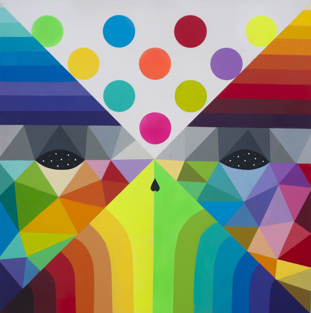 Okuda San Miguel, ‘X Mask 18 (IX)’, 2018, MAGMA gallery