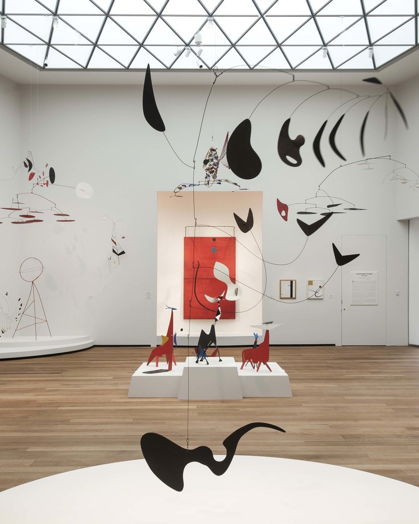 Installation view, “Calder in the Tower,” National Gallery of Art, Washington, D.C., 2016. Image courtesy National Gallery of Art. Photographer: Rob Shelley. Installation view, “Calder in the Tower,” National Gallery of Art, Washington, D.C., 2016. Image courtesy National Gallery of Art. Photographer: Rob Shelley.