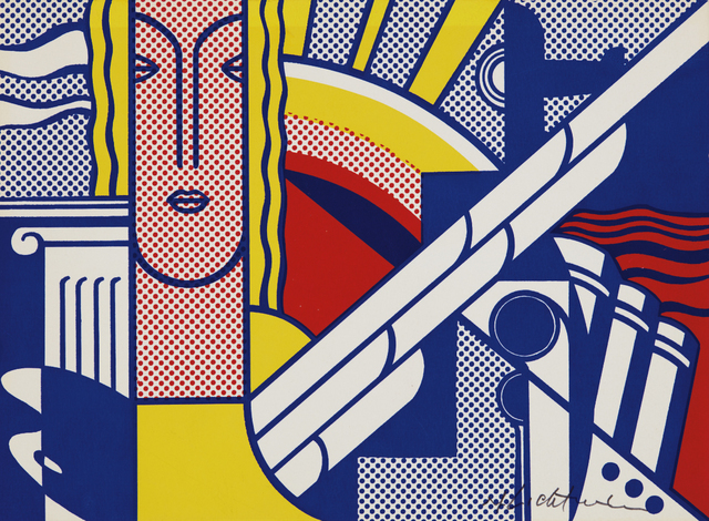 Roy Lichtenstein, ‘Modern Art Poster’, 1967, Print, Screenprint in colors, on smooth, ivory wove paper, the full sheet, Phillips