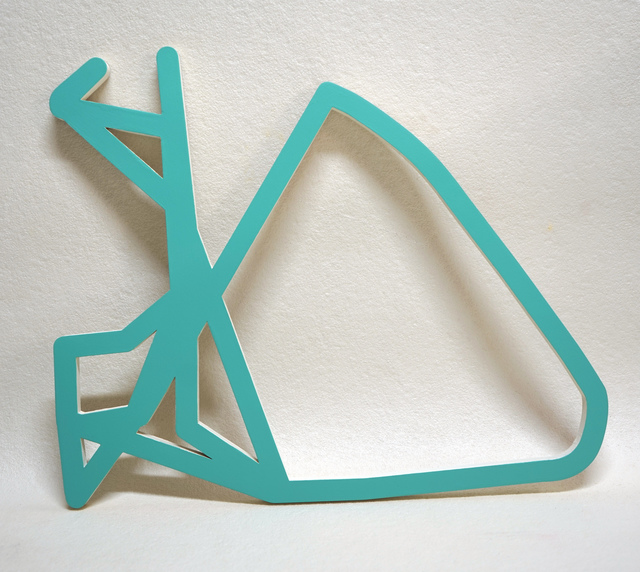 Eltono, ‘Parcours Aléatoire - Pointe de la Presqu'île de Caen 2’, 2018, SET ESPAI D'ART