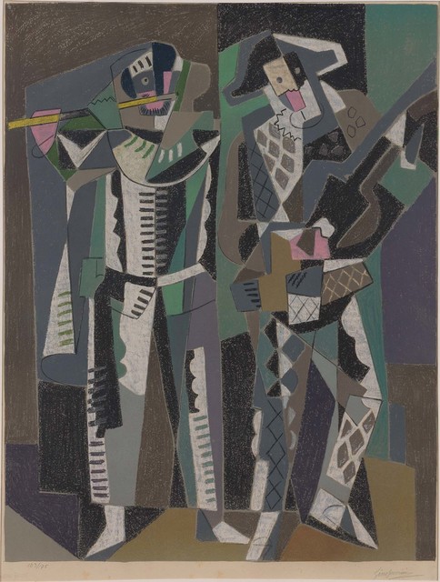 Gino Severini | Commedia Dell'Arte (Meloni 34) (1958) | Artsy