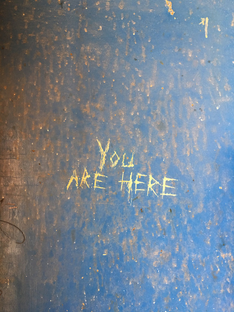 Richard Misrach, ‘"You are here," Desert Center, California’, 2017, Photography, Pigment print, Fraenkel Gallery