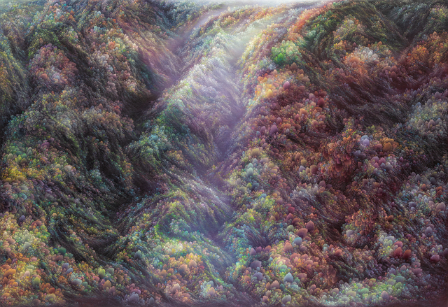 Jin-wook Yeom, ‘Memory of mountain’, 2019, Gallery LEE & BAE