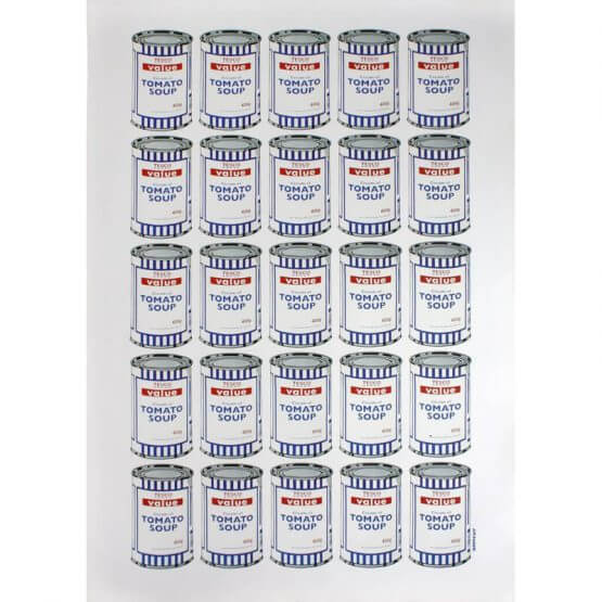 Banksy, ‘Tesco Soup Cans’, 2010, The Drang Gallery