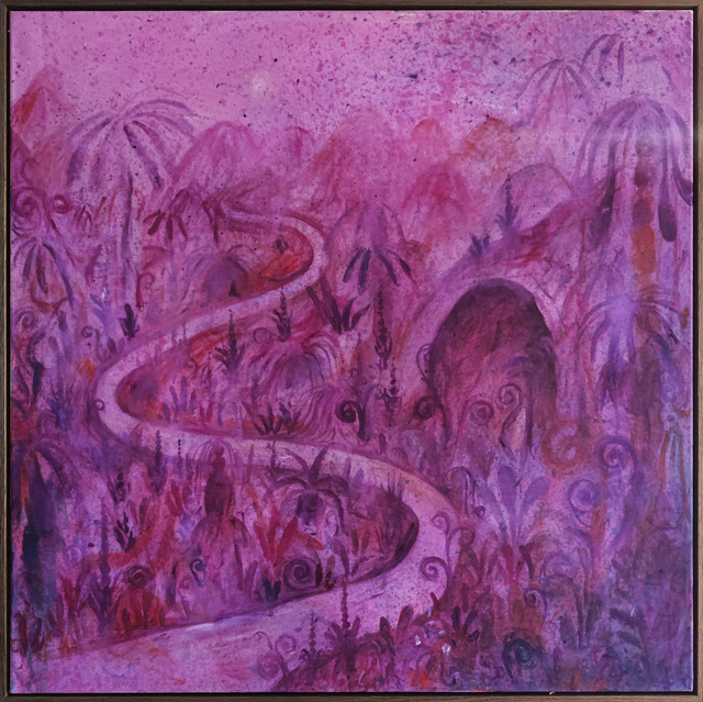 Anders Brinch, ‘Eternity (Kongelys)’, 2021, Painting, Oil on canvas, Hans Alf Gallery