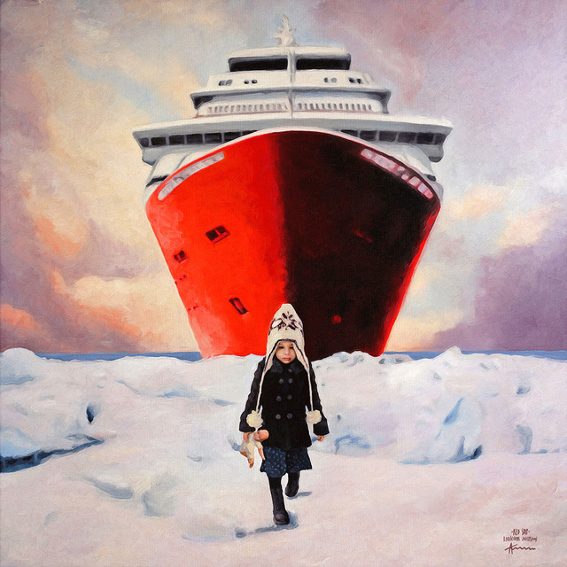 Algis Krisciunas, ‘The Red Ship’, 2015, nobig.art