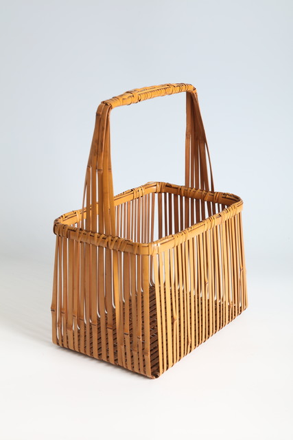 Kosuge Kōgetsu, ‘Rectangular Basket (T-4287)’, Showa era (1926, 1989), 1970s, Design/Decorative Art, Bamboo, Thomsen Gallery