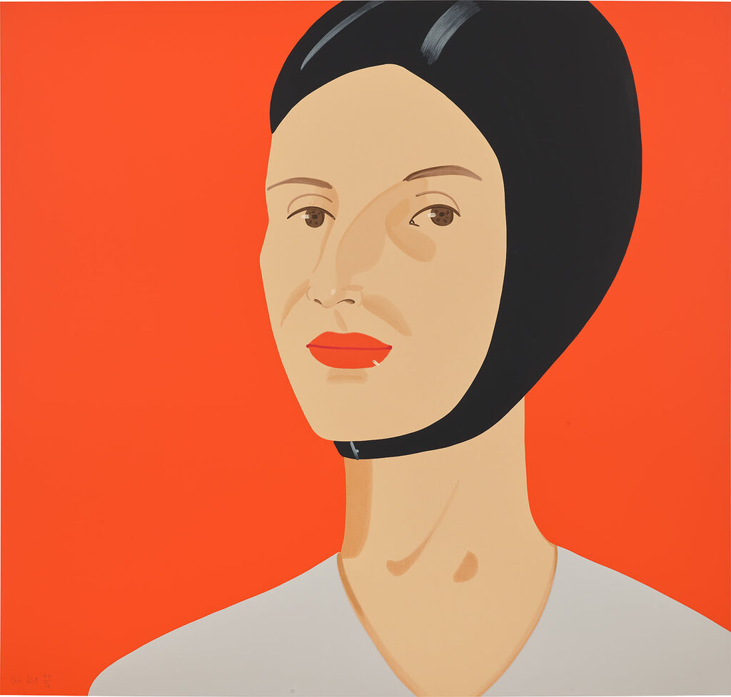 Alex Katz - Bathing Cap (Ada) (S. 499)