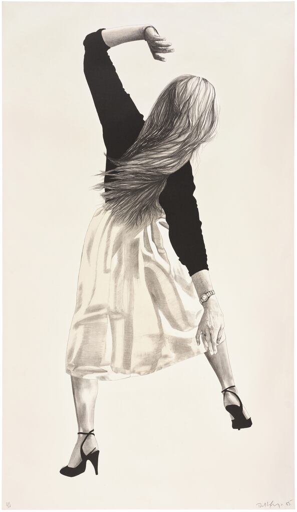 Robert Longo - Anne, from Men in the Cities