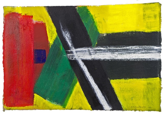 Wilhelmina Barns-Graham, ‘Scorpio Series 3 (PA2)’, 1997, Painting, Acrylic on paper, Waterhouse & Dodd
