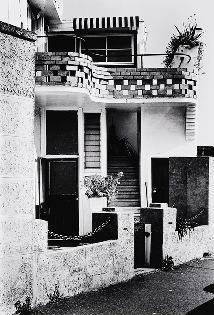 Virginia Coventry, ‘Customized House-front 2’, 1975, Photography, Silver gelatin print, Charles Nodrum Gallery