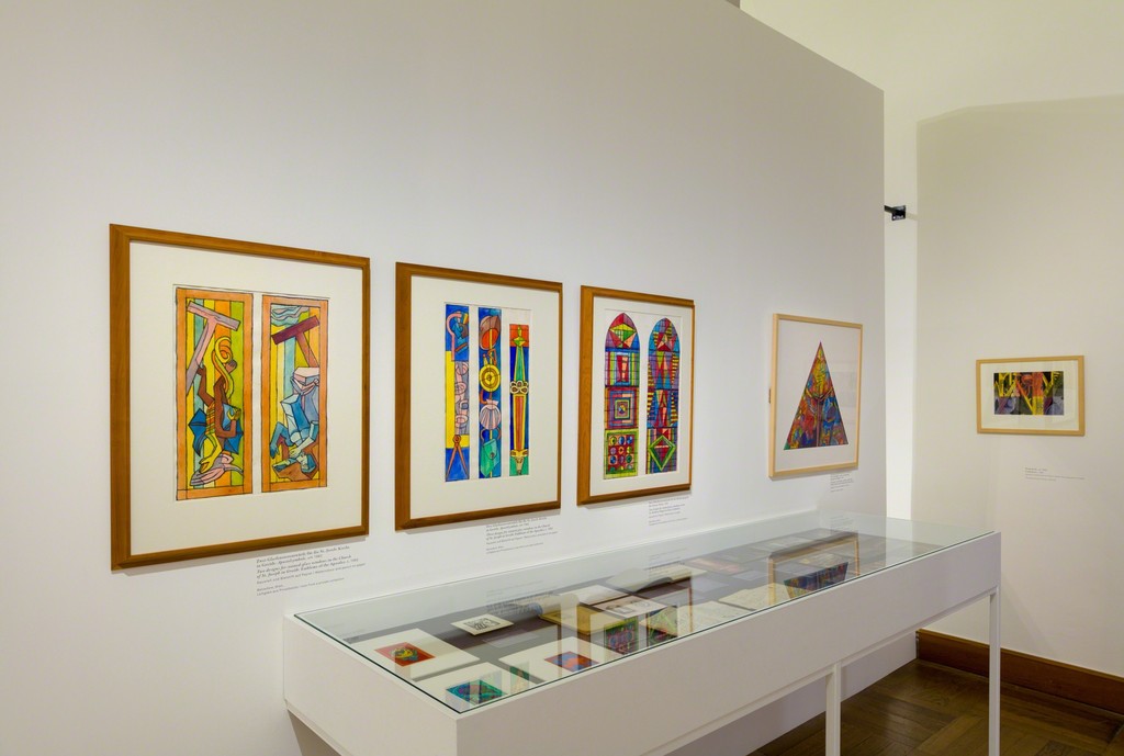 Exhibition view „Masterpieces in Focus: Alfred Wickenburg – Visions in Colour and Form“, © Belvedere, Vienna Exhibition view „Masterpieces in Focus: Alfred Wickenburg – Visions in Colour and Form“, © Belvedere, Vienna