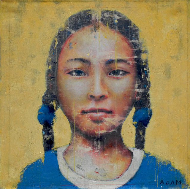 Fernando Adam, ‘Zhen’, 2019, Painting, Acrylic on canvas, Galeria Jordi Barnadas