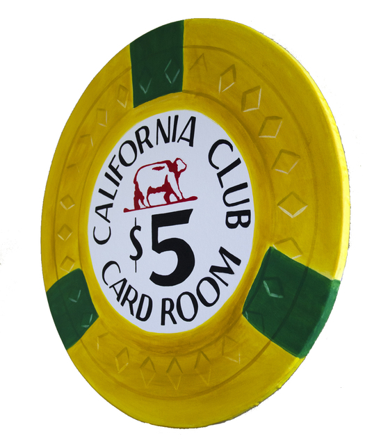 Victor Spinelli, ‘California Club- Giant Casino Chip’, 2017, SPiN Galleries