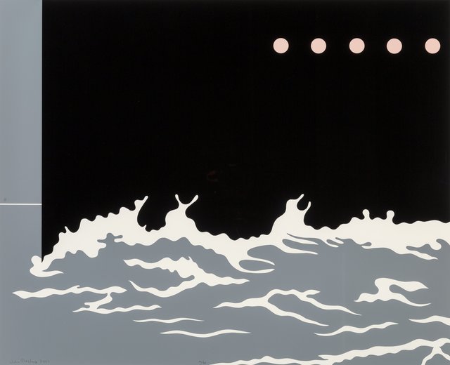 John Wesley, ‘Night Titanic’, 2001, Print, Serigraph in colors on Somerset paper, Heritage Auctions