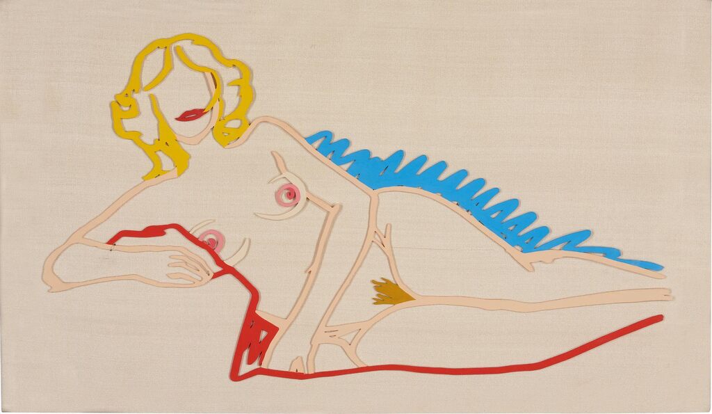 Tom Wesselman - Rosemary Lying on One Elbow (Edition Steel Drawing)