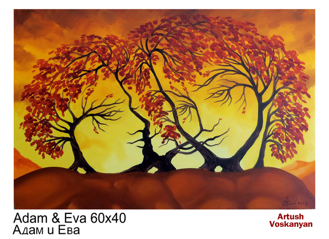 Artush Voskonyan | Adam & Eve (2020) | Available for Sale | Artsy