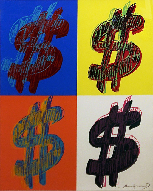 Andy Warhol, ‘$ (QUANDRANT) FS II.283-284 (PORTFOLIO OF 2)’, 1982, Marcel Katz Art