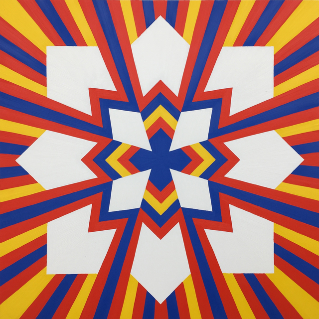 Jack Youngerman, ‘Into Blue’, 2015, Galerie Hervé Bize