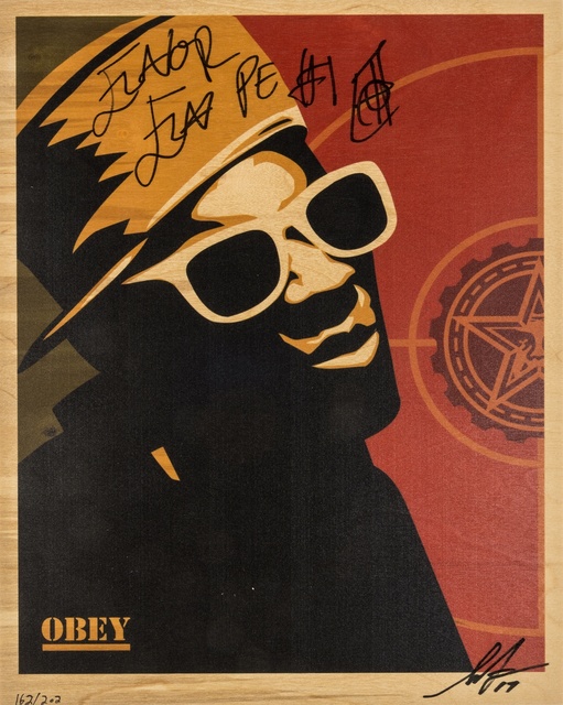 Shepard Fairey (OBEY), ‘Flavor Flav’, 2017, Forum Auctions
