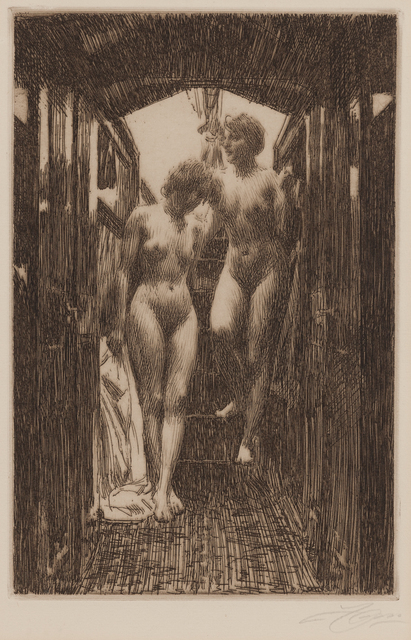 Anders Leonard Zorn, ‘The Cabin’, 1917, Childs Gallery