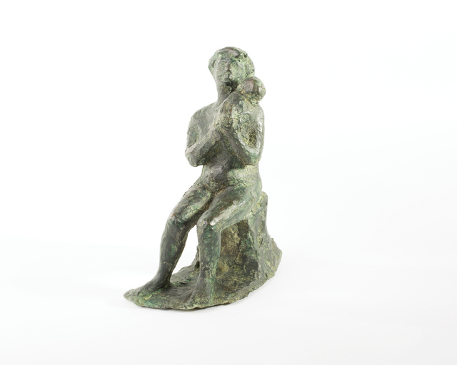 Ivor Abrahams, ‘Mother and Child’, 1953, Sculpture, Bronze, The Mayor Gallery