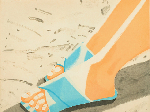 Alex Katz, ‘Beach Sandals’, 1987, Rago/Wright