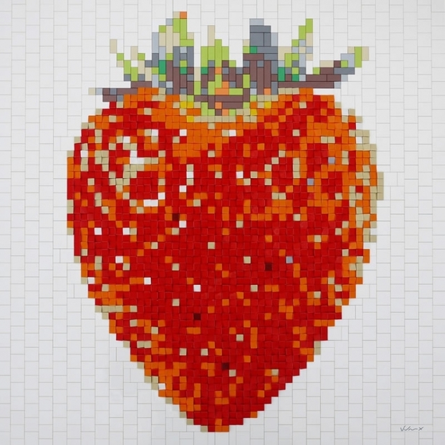 Andre Veloux, ‘"Strawberry Red"’, 2016, Sculpture, Lego, brick, plate, tile and slope, Parlor Gallery