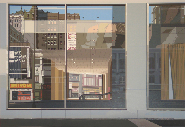 Richard Estes, ‘Movies, Urban Landscapes III’, 1981, Woodward Gallery