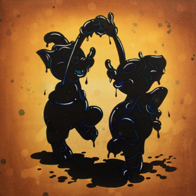 Victor Castillo, ‘Oil Night’, 2015, Painting, Acrylic on canvas, Isabel Croxatto Galería