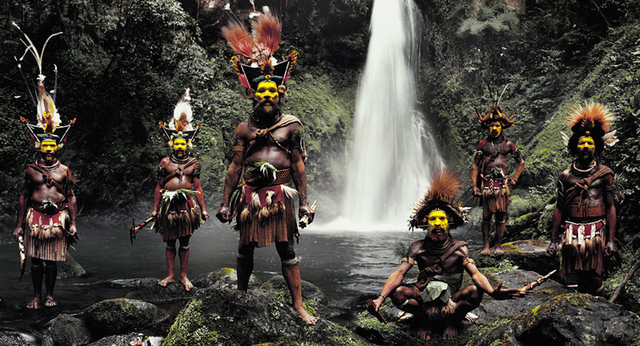 Jimmy Nelson, ‘Huli Wigman’, Photography, Lambda Print On Dibond, AbrahamArt