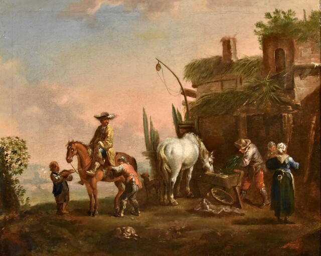 Simon Johannes Van Douw (antwerp 1630 - 1677) follower