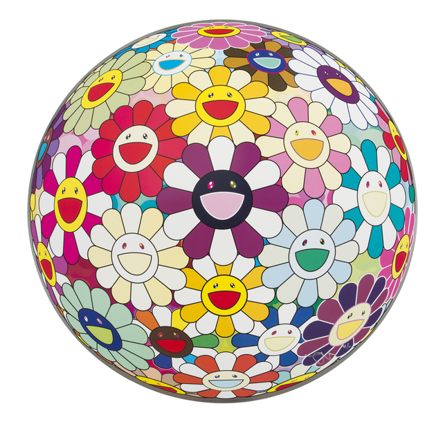 Takashi Murakami, ‘Flowerball Sexual Violet No.1 (3D)’, 2013, Julien's Auctions