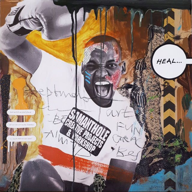Eleanor Turvey and Chepape Khehla Makgato, ‘The Future is a Collaboration III’, Erdmann Contemporary