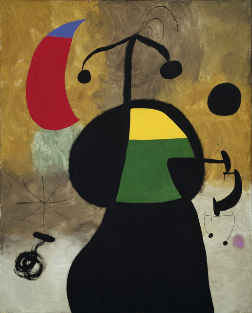 Joan Miró, ‘Woman before an Eclipse with Her Hair Disheveled by the Wind’, 1967, Hirshhorn Museum and Sculpture Garden