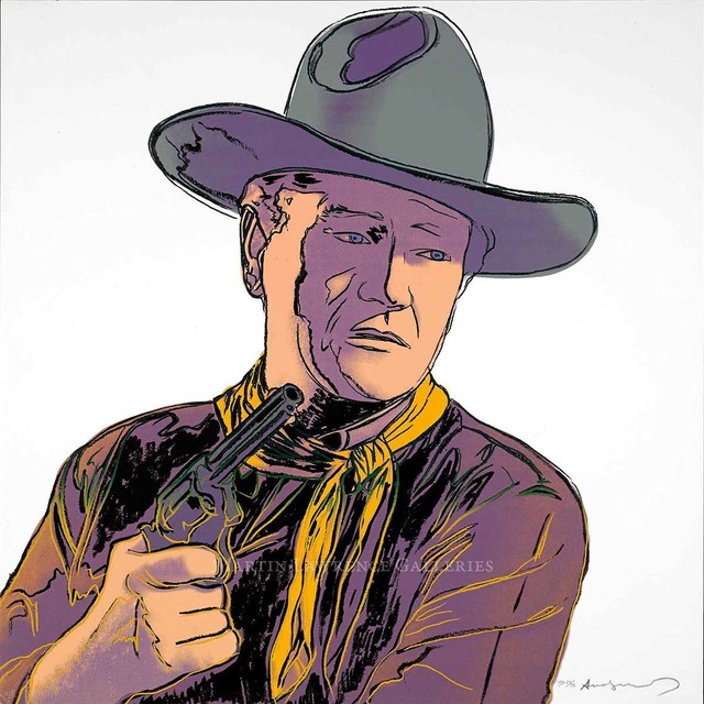 Andy Warhol, ‘John Wayne, 1986 (#377, Cowboys & Indians)’, 1986, Martin Lawrence Galleries