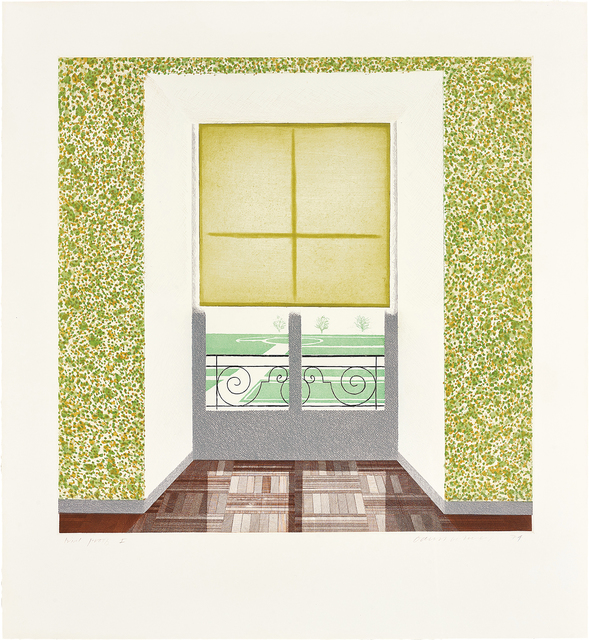 David Hockney, ‘Contrejour in the French Style’, 1974, Phillips