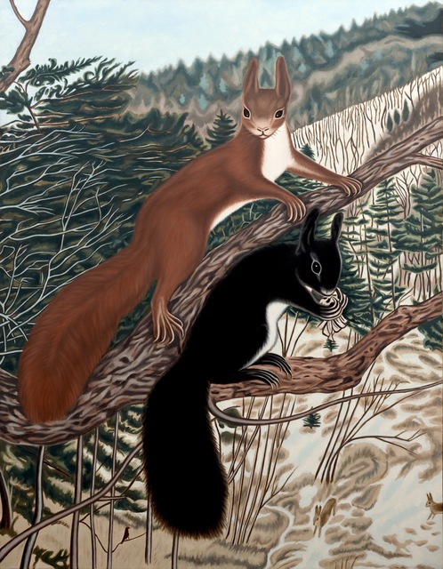 Richard Phillips, ‘Similar to Squirrels (after A. Dietrich)’, 2004, Richard Phillips