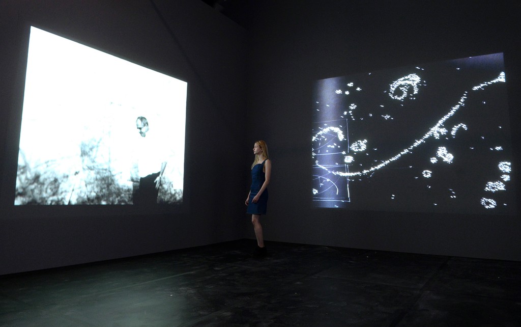 Installation view of "William Kentridge: Thick Time" at Whitechapel Gallery, London (2016). Image courtesy of Whitechapel Gallery. Installation view of "William Kentridge: Thick Time" at Whitechapel Gallery, London (2016). Image courtesy of Whitechapel Gallery.